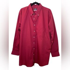 IZOD Men’s button Down Shirt Size 18